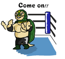 Butter, a cutie turtle speaks English sticker #4761547