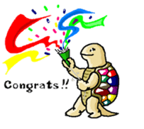 Butter, a cutie turtle speaks English sticker #4761548