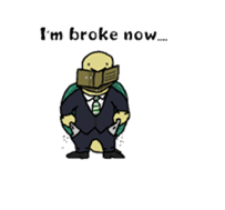 Butter, a cutie turtle speaks English sticker #4761563