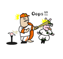 Butter, a cutie turtle speaks English sticker #4761573