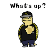 Butter, a cutie turtle speaks English sticker #4761581