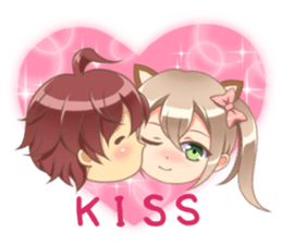 Nanako & Q-Bi sticker #4761730