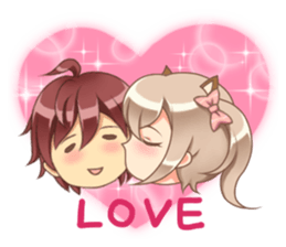 Nanako & Q-Bi sticker #4761731