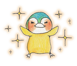 Lovely baby penguins! sticker #4762224