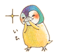 Lovely baby penguins! sticker #4762226