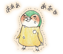 Lovely baby penguins! sticker #4762229