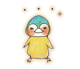 Lovely baby penguins! sticker #4762231