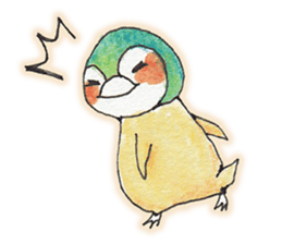 Lovely baby penguins! sticker #4762232