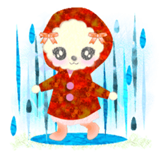 toy poodle "LUNLUN"3 sticker #4763576