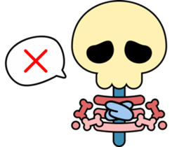 Color Skull Life sticker #4763649