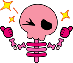 Color Skull Life sticker #4763650