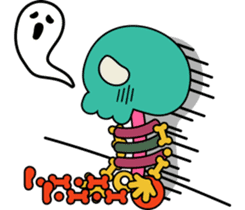 Color Skull Life sticker #4763652