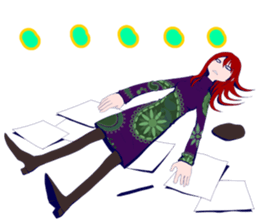 Deadline before women artists sticker #4763719