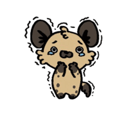 Hyena "Dapple" sticker #4764431