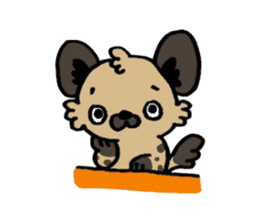 Hyena "Dapple" sticker #4764435