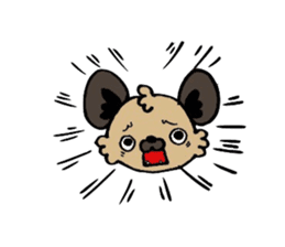 Hyena "Dapple" sticker #4764441