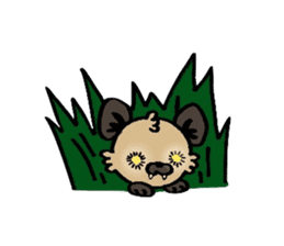 Hyena "Dapple" sticker #4764454