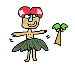 Tropical Boy sticker #4764930
