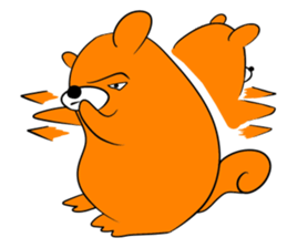 Activity of a squirrel sticker #4765067