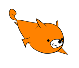 Activity of a squirrel sticker #4765075