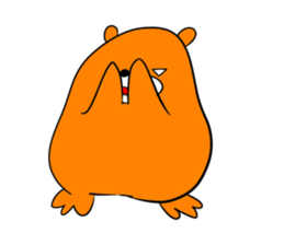 Activity of a squirrel sticker #4765086