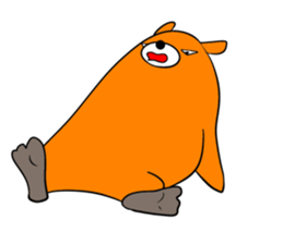 Activity of a squirrel sticker #4765087