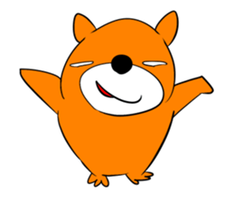 Activity of a squirrel sticker #4765089