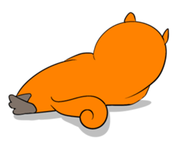 Activity of a squirrel sticker #4765091