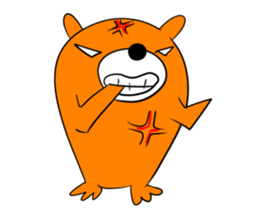 Activity of a squirrel sticker #4765099