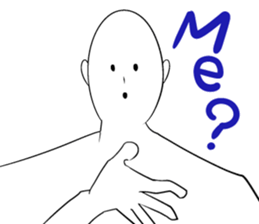 simple words man sticker #4765186