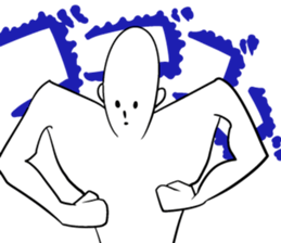 simple words man sticker #4765187