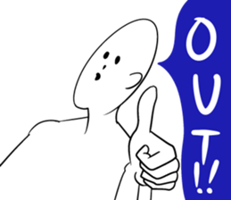 simple words man sticker #4765199