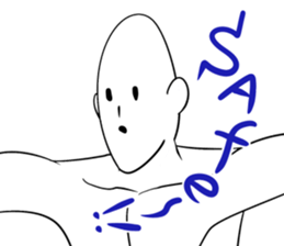 simple words man sticker #4765200