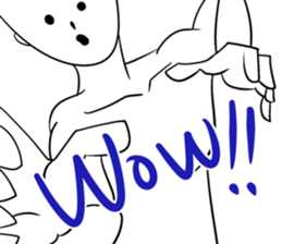 simple words man sticker #4765212