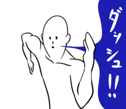 simple words man sticker #4765214