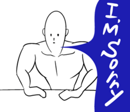 simple words man sticker #4765221