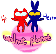 Happy felice's walnut planet's baby 3 sticker #4765237