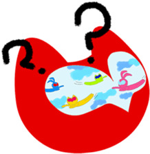 Happy felice's walnut planet's baby 3 sticker #4765238