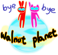 Happy felice's walnut planet's baby 3 sticker #4765241