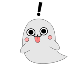 It's tongue to ghost English sticker #4765430