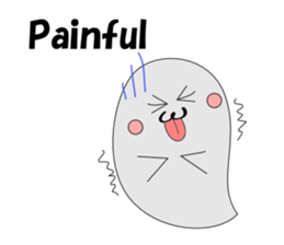 It's tongue to ghost English sticker #4765432