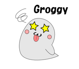 It's tongue to ghost English sticker #4765439