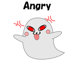 It's tongue to ghost English sticker #4765440