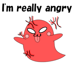 It's tongue to ghost English sticker #4765441