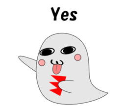 It's tongue to ghost English sticker #4765445