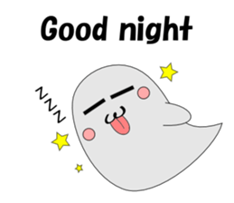 It's tongue to ghost English sticker #4765462