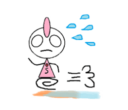 Shikekochan. sticker #4765887