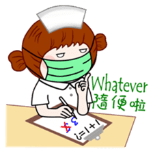 Wengwa3.registered nurse,.RN. medical sticker #4766237