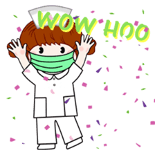 Wengwa3.registered nurse,.RN. medical sticker #4766259