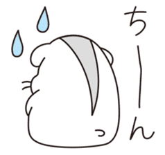 Kawaii hamsters sticker #4766818
